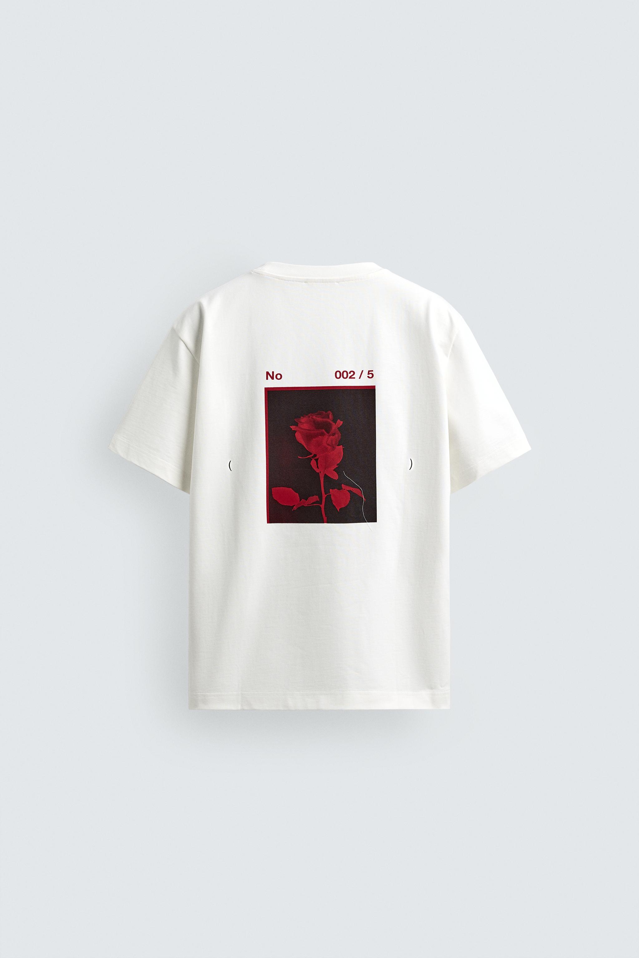 FLORAL PRINT T-SHIRT